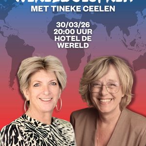 Wat betekent oorlog voor mensen die moeten vluchten? Op maandag 30 maart gaat @angelique_kruger1 in gesprek met @tinekeceelen (voormalig directeur van @stvluchteling en humanitair hulpverlener). Een Wereldgesprek over vluchten in tijden van oorlog, over hartverscheurende en hoopvolle ontmoetingen met vluchtelingen én over moeilijke keuzes in humanitaire hulp en over de menselijke verhalen achter de wereldwijde vluchtelingencrisis. 🕊️ Meepraten? Meld je gratis aan via de link in bio. 
 
📍 Hotel de Wereld, Wageningen 
🕢 Inloop 19.30 uur | start 20.00 uur 
🎟 Gratis (graag wel vooraf aanmelden) 
#MaakHetVerschil #Wereldgesprek